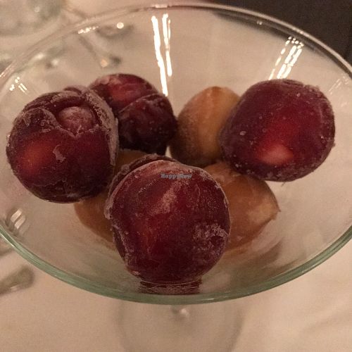 Vegan bon bons at Ocean House in Dennis Port