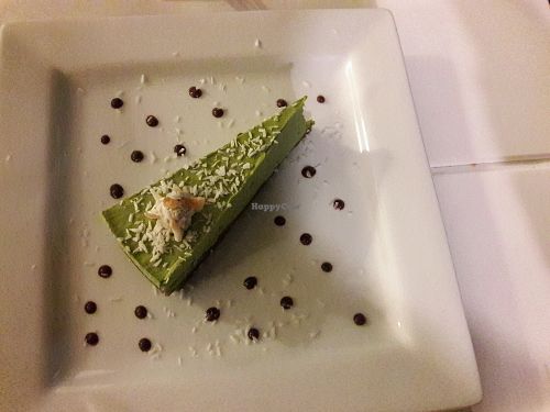 key lime pie! at Vgan Kitchen in Miami