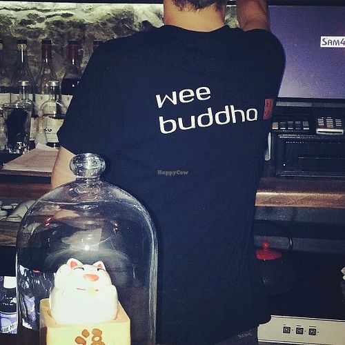 exactly at Wee Buddha in Edinburgh