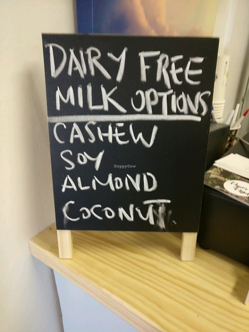 no dairy milk available at Empire Beans in Gisborne