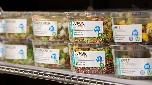 Quinoa Salad at Albert Heijn in Amsterdam