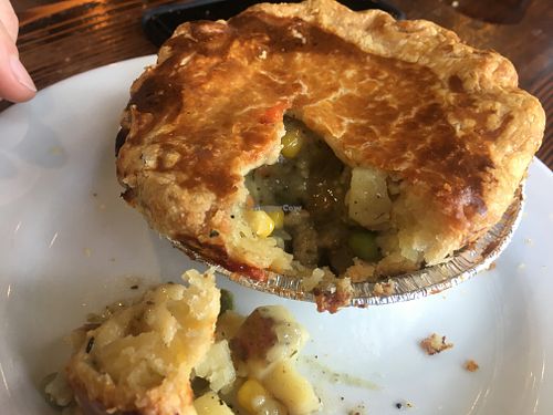 Vegan Beef pot pie  at Timeless Coffee Roasters and Bakery in Berkeley