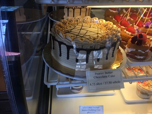 Peanut butter chocolate cake  at Timeless Coffee Roasters and Bakery in Berkeley
