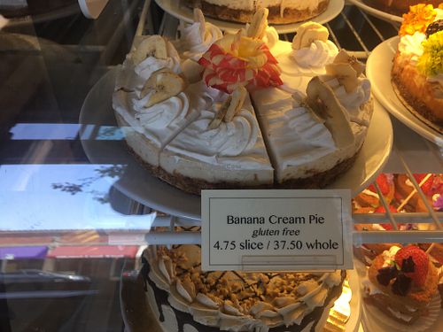 Banana cream pie  at Timeless Coffee Roasters and Bakery in Berkeley