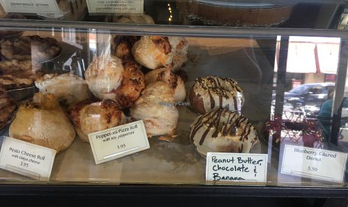 Loads of delicious options  at Timeless Coffee Roasters and Bakery in Berkeley