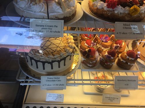 Amazing cakes  at Timeless Coffee Roasters and Bakery in Berkeley