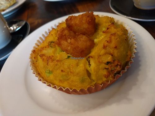 Fritata at Timeless Coffee Roasters and Bakery in Berkeley