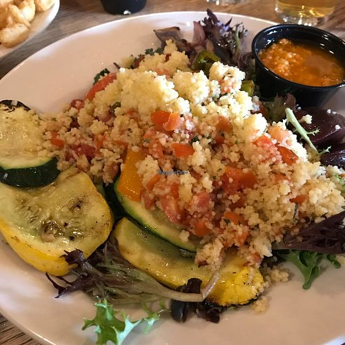Power salad vegan at Offshore Ale Co in Oak Bluffs