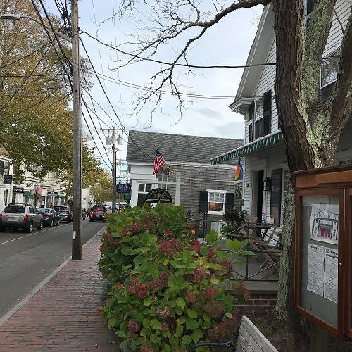 Street at Behind the Bookstore in Edgartown