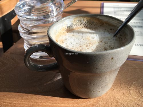 Soya Latte w/ Beet Root Sugar at Naturalead in Kowloon