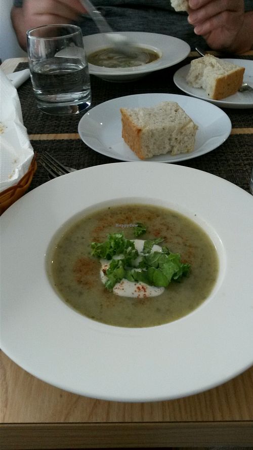 soup at The Vegvolution Kitchen in Hong Kong Island