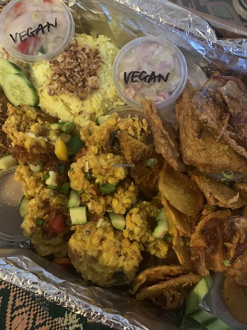 vegan snacks lockdown box  at Warung Agus Balinese Cuisine in West Melbourne