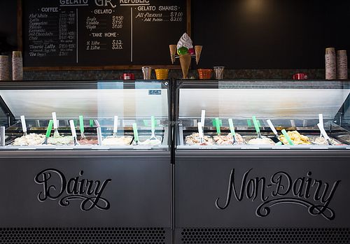 DAIRY & GLUTEN FREE gelato made from alternative milks
NOT a sorbet
10 delish different flavours at Gelato Republic in Petersham