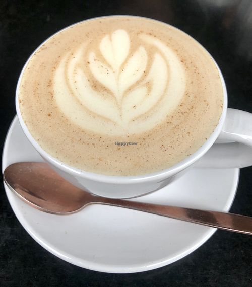 Chai latte at Grown in West End