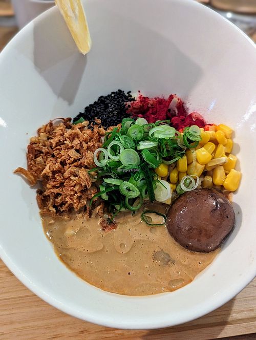 Truffle ramen at Men Impossible in Amsterdam