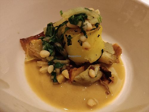 Potato rose at Gauthier Soho in London