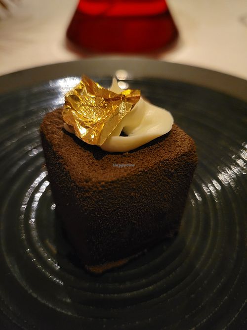 Composition of Dark Chocolate at Gauthier Soho in London