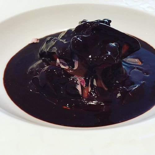 Chocolate dome dessert at Gauthier Soho in London