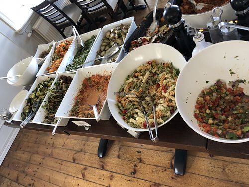 Veg lunch buffet 2 at The Settlement Center Restaurant in Borgarnes