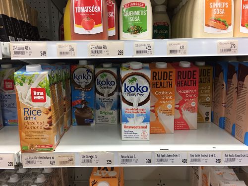 Vegan at Netto in Egilsstadir