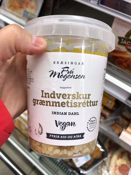 Vegan at Krónan in Kopavogur