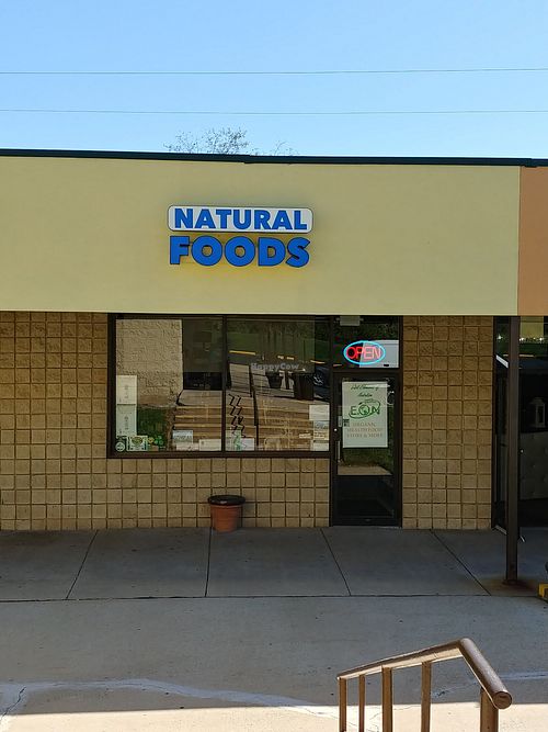 Main sign is not name of store... at Elements of Nutrition in Wilmington