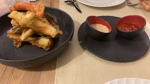 tempura at Gaudi&Naan in Ljubljana