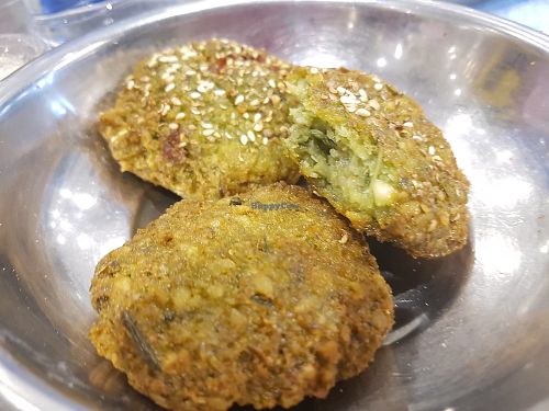 3 flavors of falafel at Zooba - Al Gabalayah in Cairo