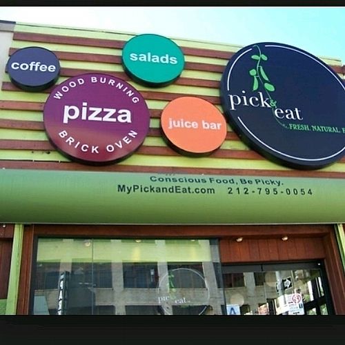entrance at Pick & Eat in New York City
