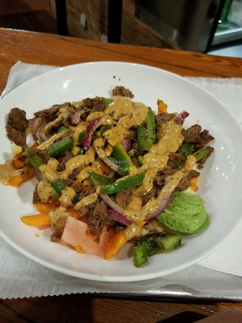 steak bowl at Pick & Eat in New York City