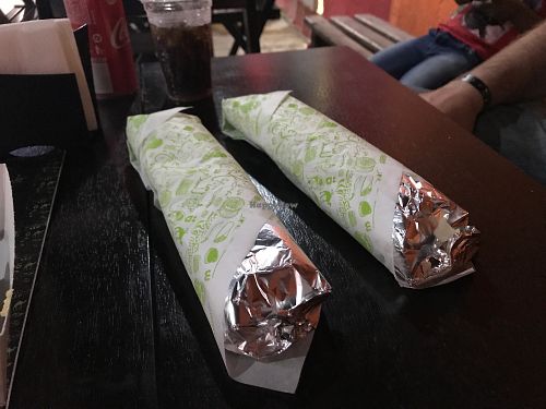 Falafel kebab at Rockebab in Porto De Galinhas