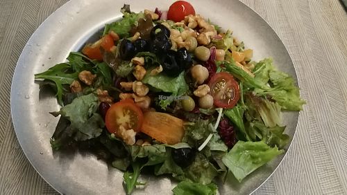 Half leaf salad portion. at Vegebal Kyushu in Fukuoka