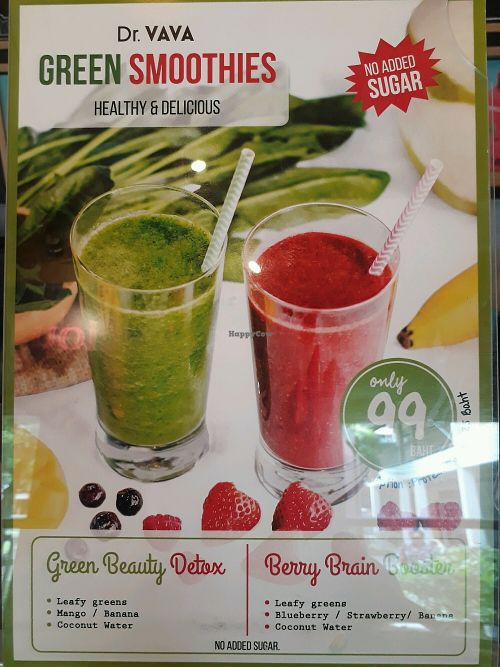 Smoothies at VAVA Frozen Yogurt - Thae Pae Gate in Chiang Mai