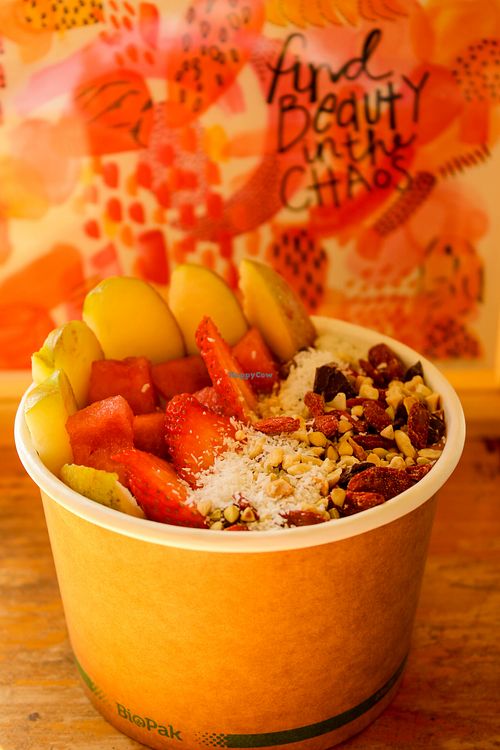 smoothie bowl at RAWR Bar in Apollo Bay