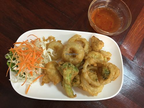 tempura at Nop Nan in Bangkok