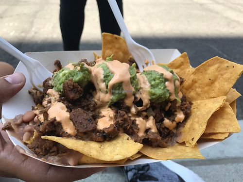 Nachos! at Cena Vegan - Ghost Kitchen in Los Angeles