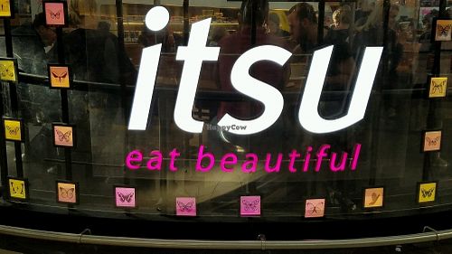 signage at STN - Itsu in Stansted