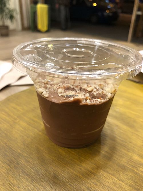 Chocolate mousse at The Saints Stores in Thessaloniki