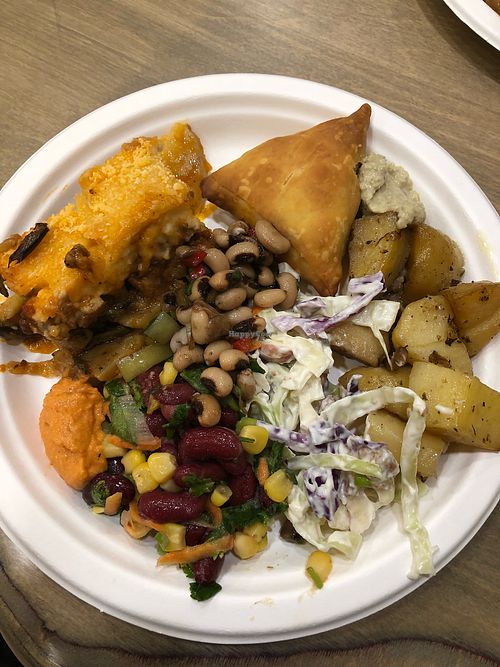 The salty pies are delicious  at The Saints Stores in Thessaloniki