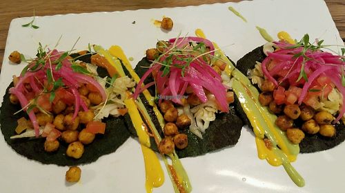 spicy tacos at El Mercadito Biologico in Panama City