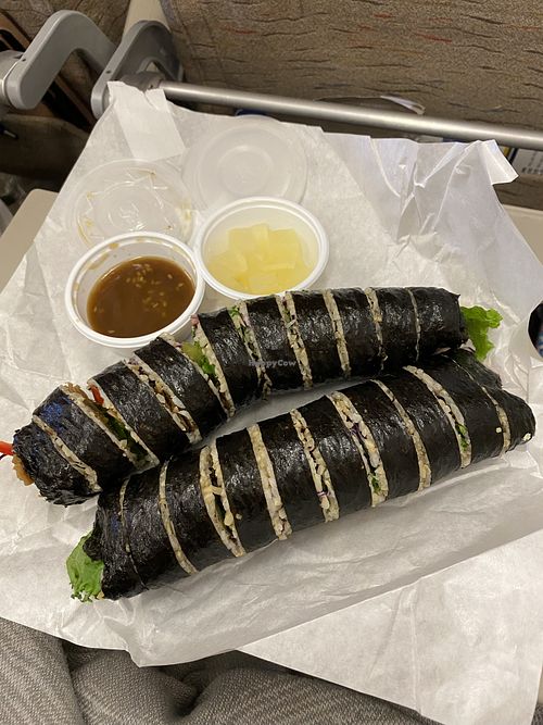 Couldn’t ask for a better meal to bring on board!  at ICN - Robot - T1 in Incheon