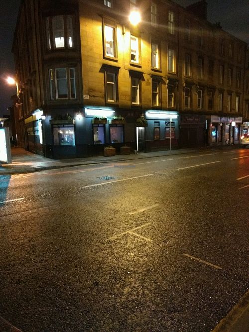 winter at Redmond's in Glasgow