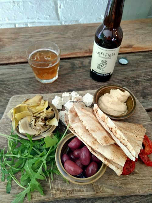 mezze at Beetroot Sauvage in Edinburgh