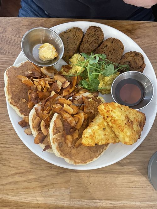 Breakfast Slam with Hash Browns  at Serenity Now in Glasgow