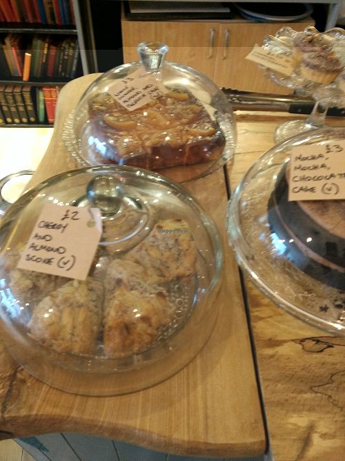 cakes at Shoe Tree Cafe in Newcastle Upon Tyne