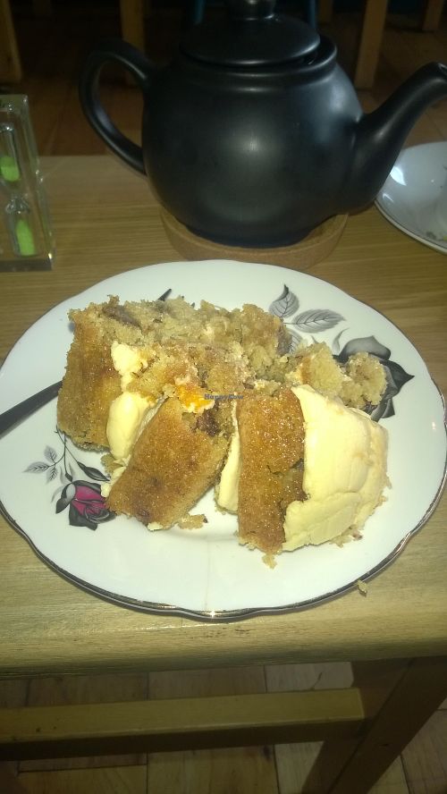 Banoffee cake at Shoe Tree Cafe in Newcastle Upon Tyne