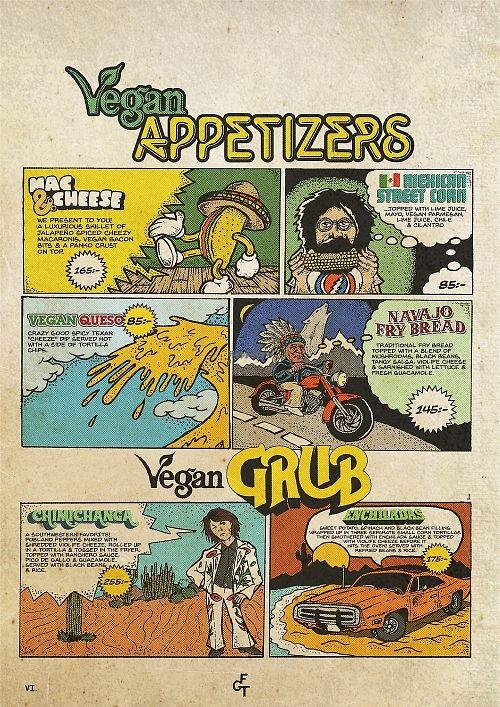 Vegan menu. Pic borrowed from their website.  at Geronimo's FGT   in Stockholm