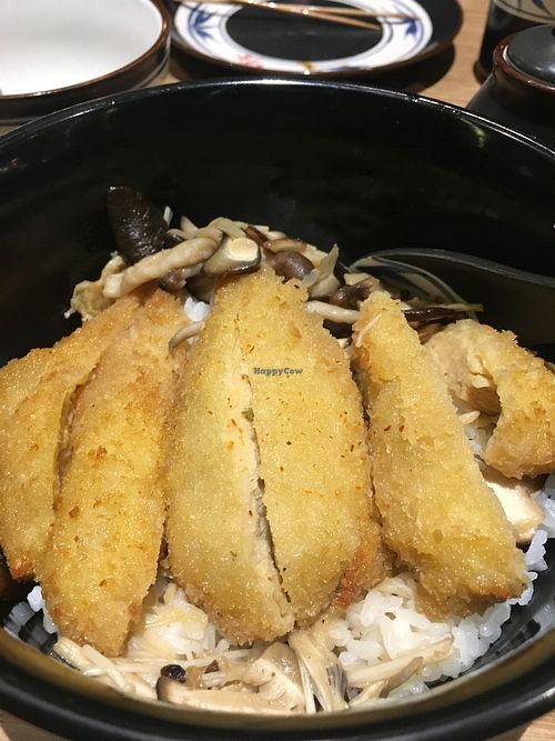 Chicken katsu don at Zen House 禅舍 in Kuala Lumpur