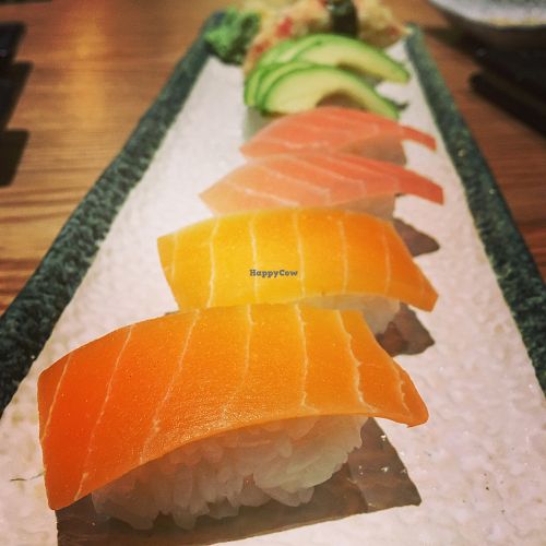 Vegan sushi  at Zen House 禅舍 in Kuala Lumpur