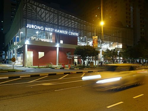 on the 2nd sty of Jurong West hawker centre  at Zi Ran Vegetarian Stall in West Singapore
